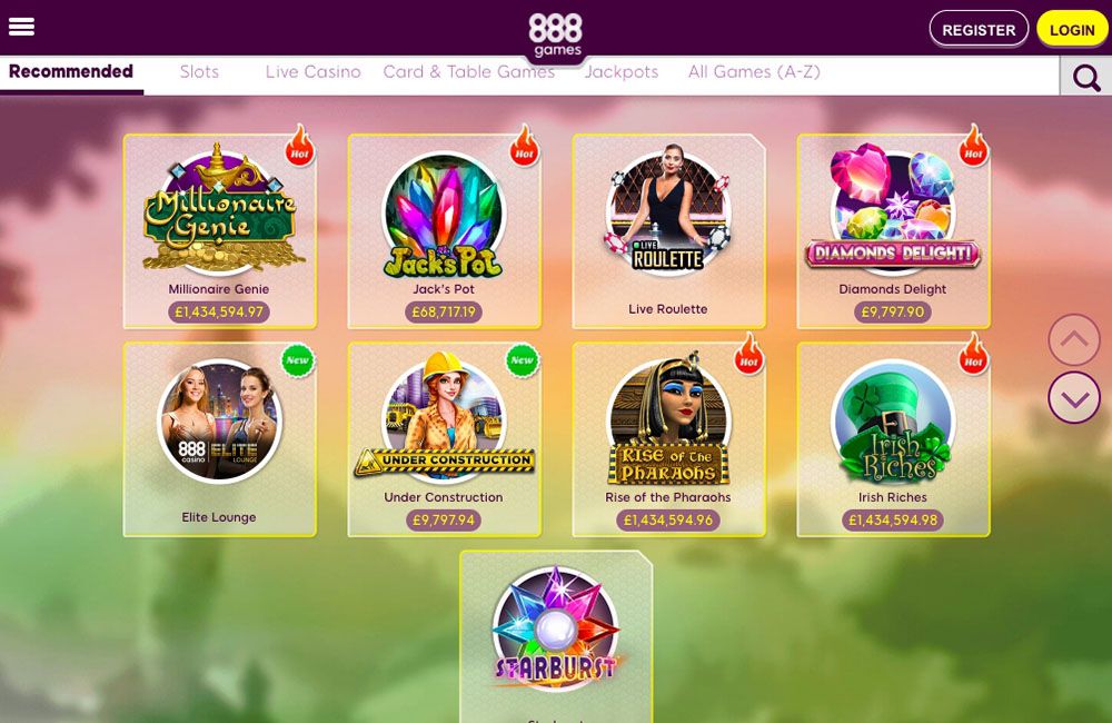 casino 888 promo code