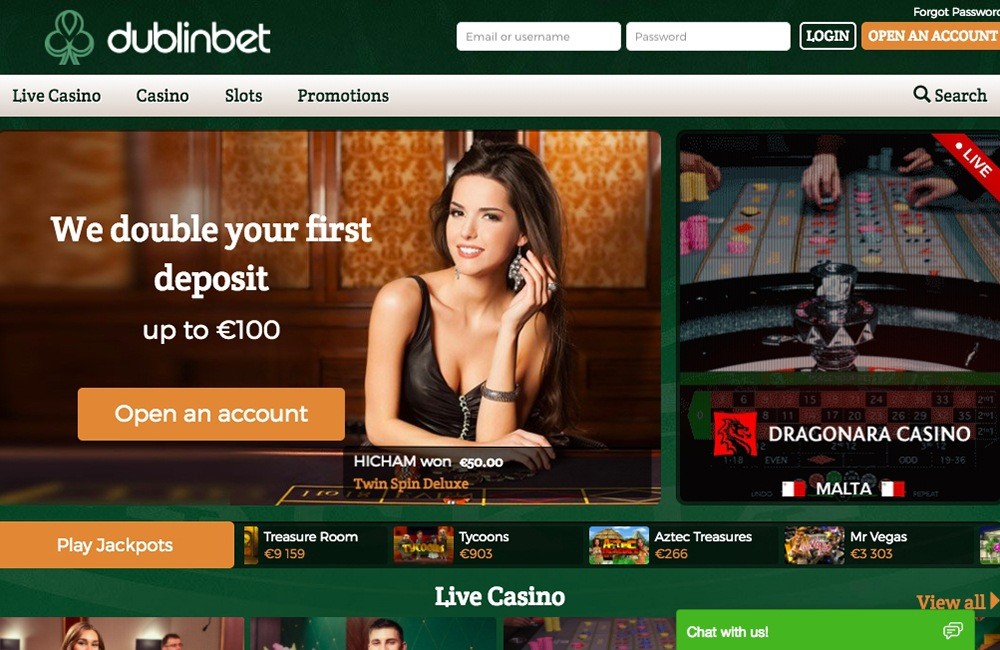 Dublinbet Casino Bonus Codes 2021