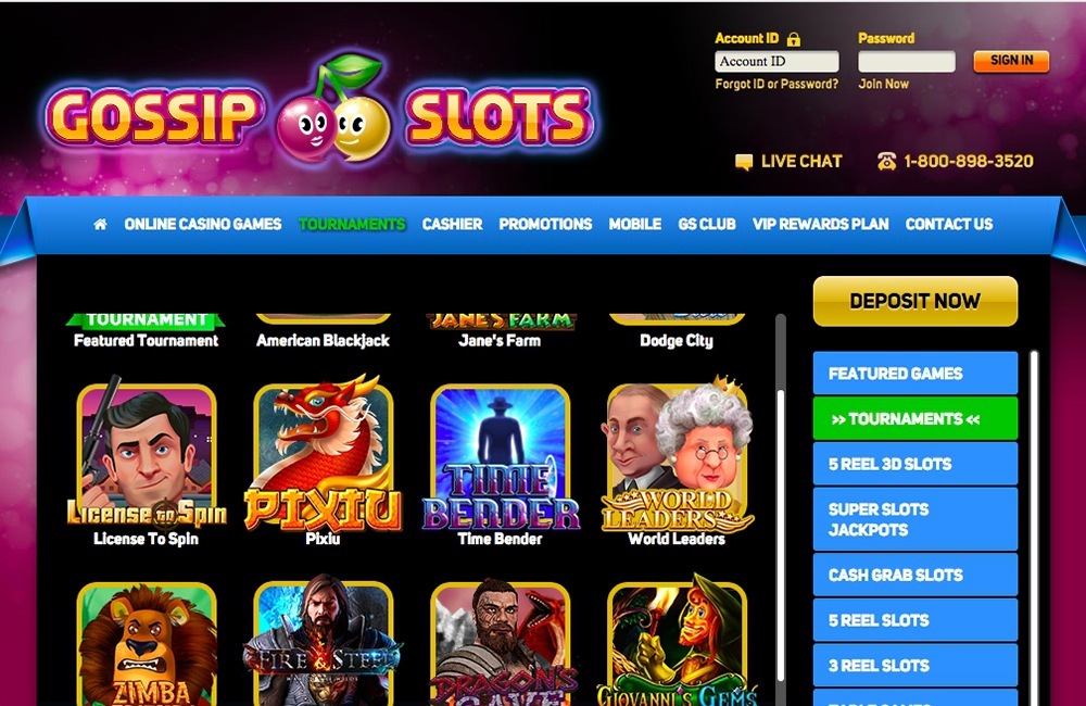 Gossip Slots Casino Promo Code