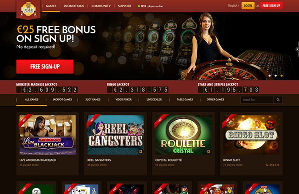 Thebes Casino Bonus Codes