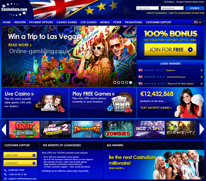 online casino 1 euro 